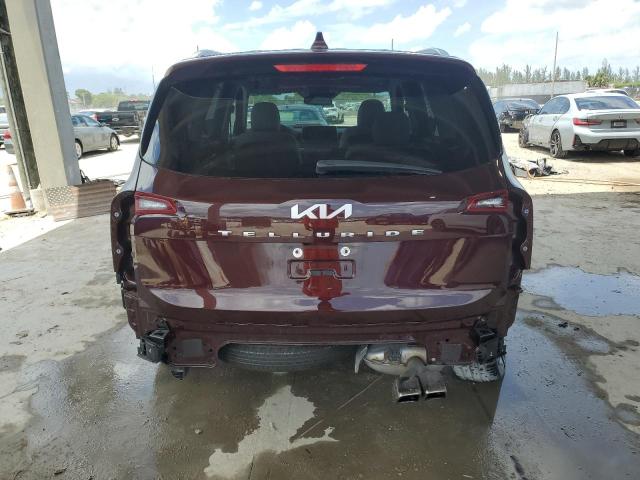  KIA TELLURIDE 2022 Burgundy