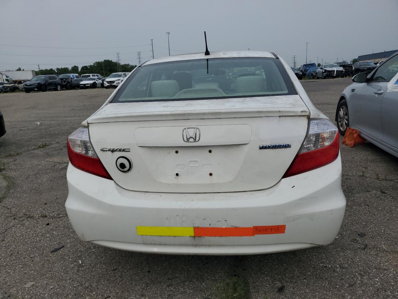 2012 Honda Civic Hybrid VIN: JHMFB4F22CS007897 Lot: 59546055