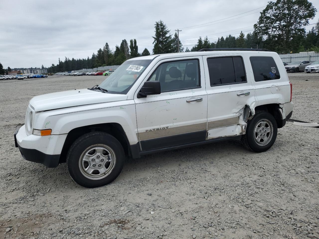 2014 Jeep Patriot Sport продається в Graham, WA - Side