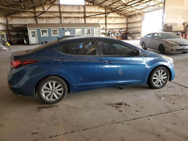  HYUNDAI ELANTRA 2014 Granatowy