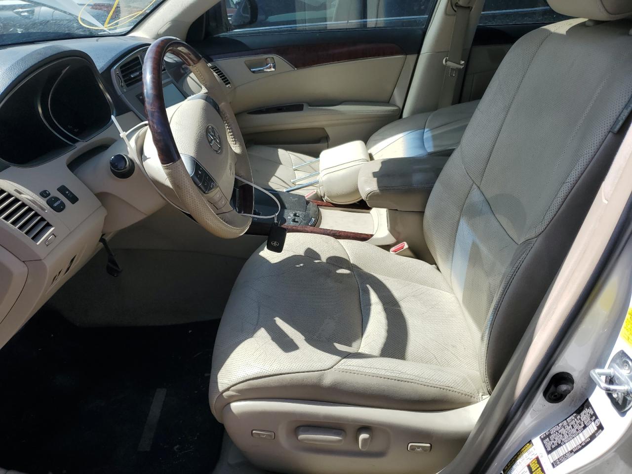 2011 Toyota Avalon Base VIN: 4T1BK3DB7BU375911 Lot: 58977755