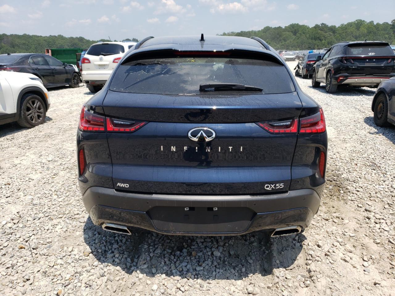 2024 Infiniti Qx55 Sensory VIN: 3PCAJ5LR4RF110847 Lot: 62195785