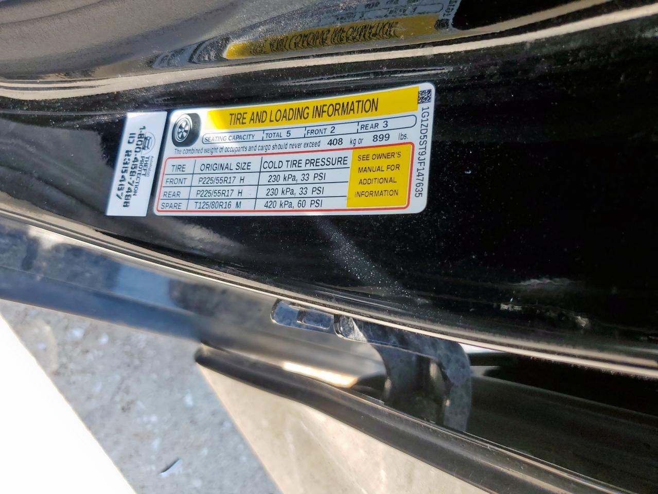 1G1ZD5ST9JF147635 CHEVROLET MALIBU 2018