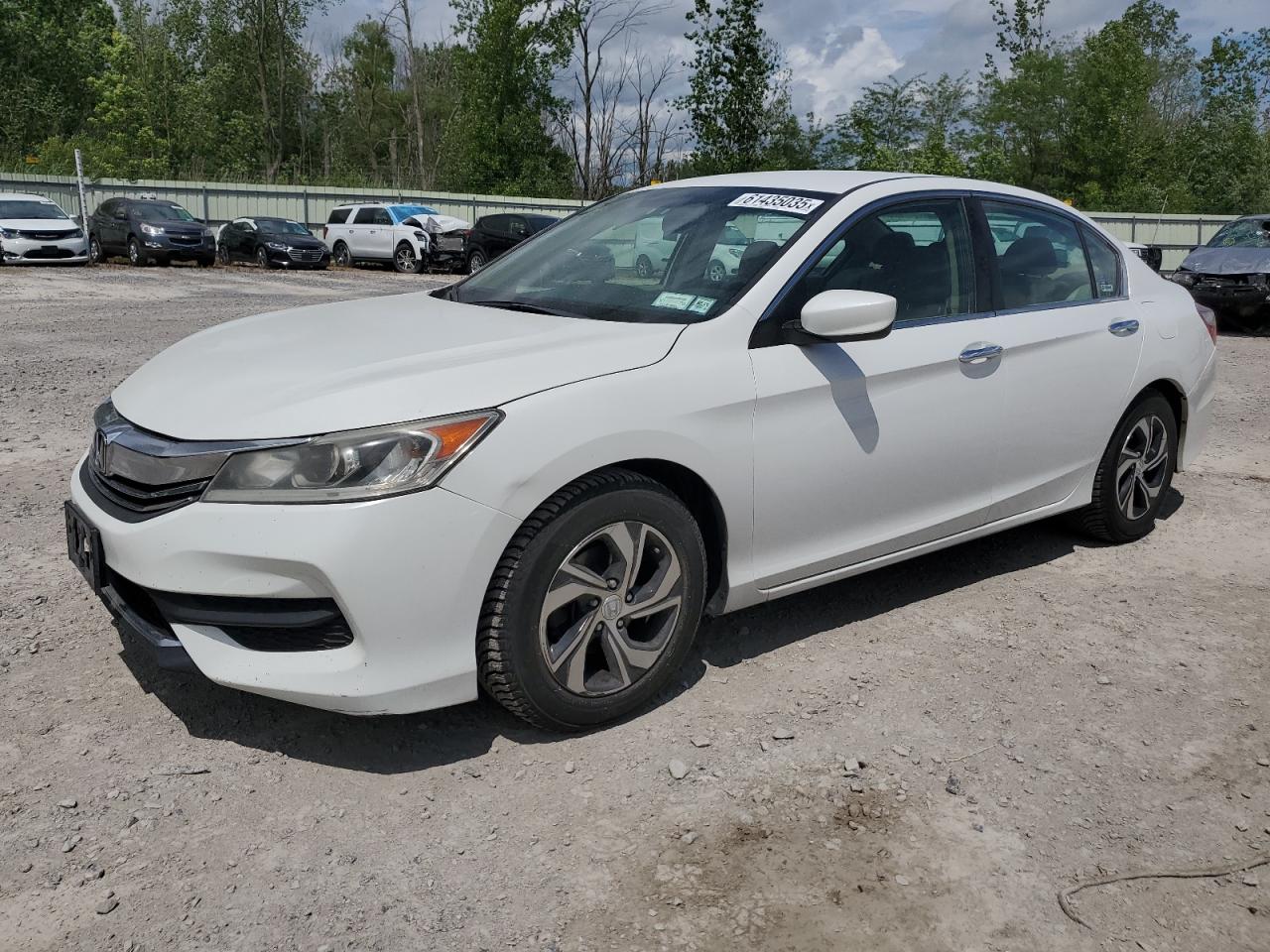 2017 Honda Accord Lx de vânzare în Leroy, NY - Rear End