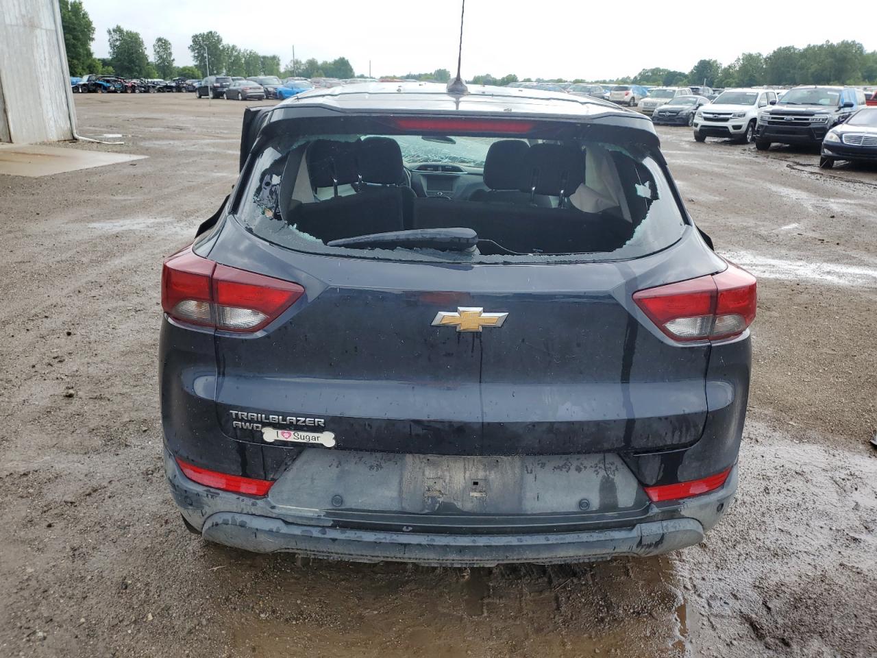 2021 Chevrolet Trailblazer Ls VIN: KL79MNSL4MB138812 Lot: 61006575