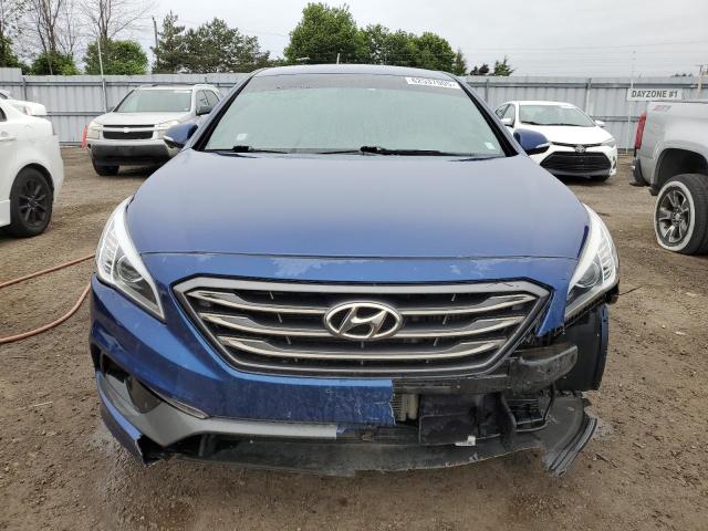  HYUNDAI SONATA 2015 Синий