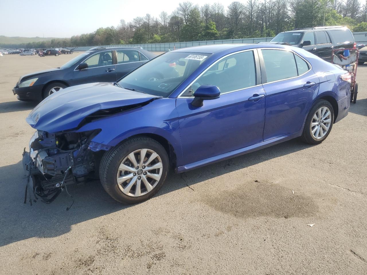 2018 Toyota Camry L de vânzare în Brookhaven, NY - Front End