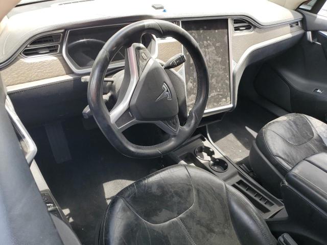  TESLA MODEL S 2013 Белы