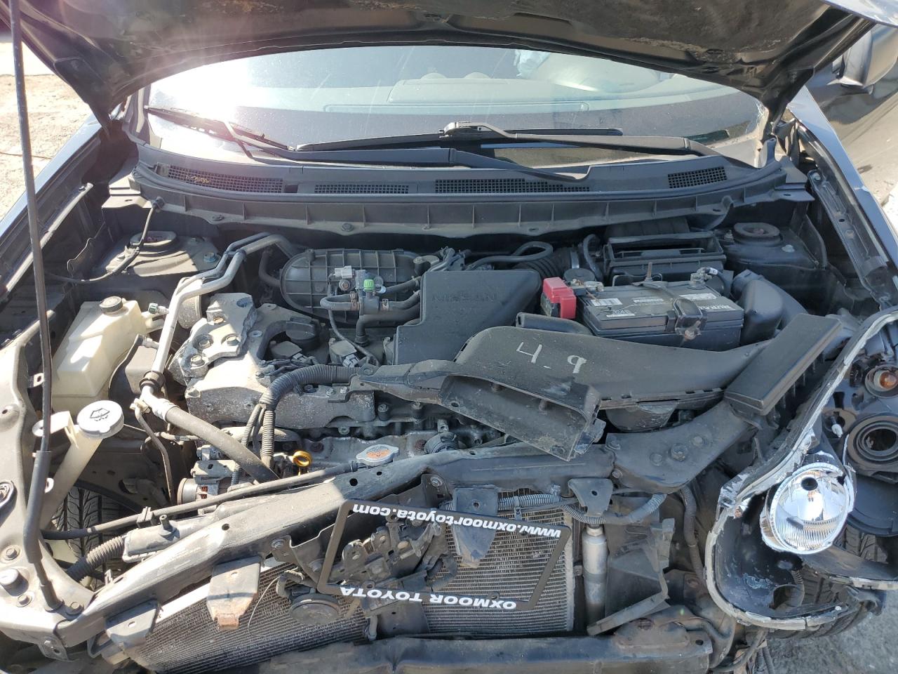 NISSAN ROGUE 2010 VIN JN8AS5MV2AW141656 photo 12