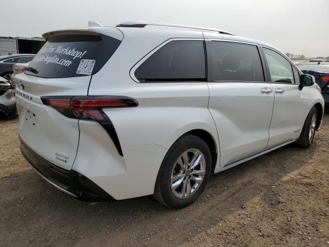  TOYOTA SIENNA 2021 Белы