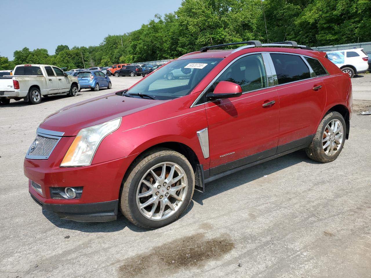 2015 Cadillac Srx Premium Collection იყიდება Ellwood City-ში, PA - Water/Flood