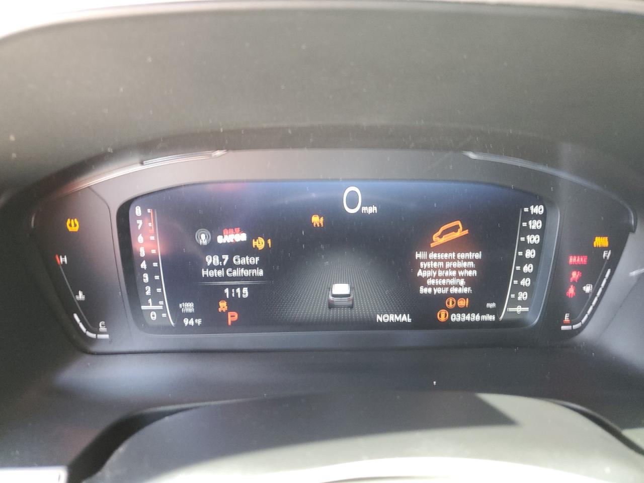2023 Honda Pilot Elite VIN: 5FNYG1H80PB009677 Lot: 62694475