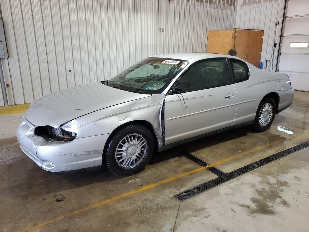 2002 Chevrolet Monte Carlo Ls იყიდება York Haven-ში, PA - Side