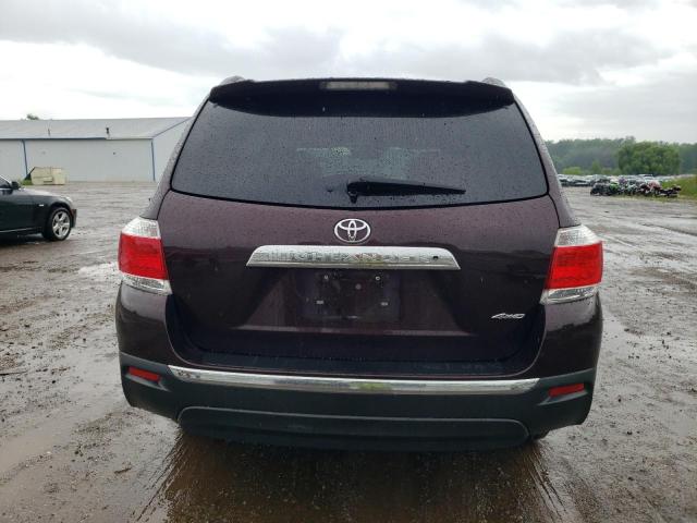  TOYOTA HIGHLANDER 2013 Burgundy