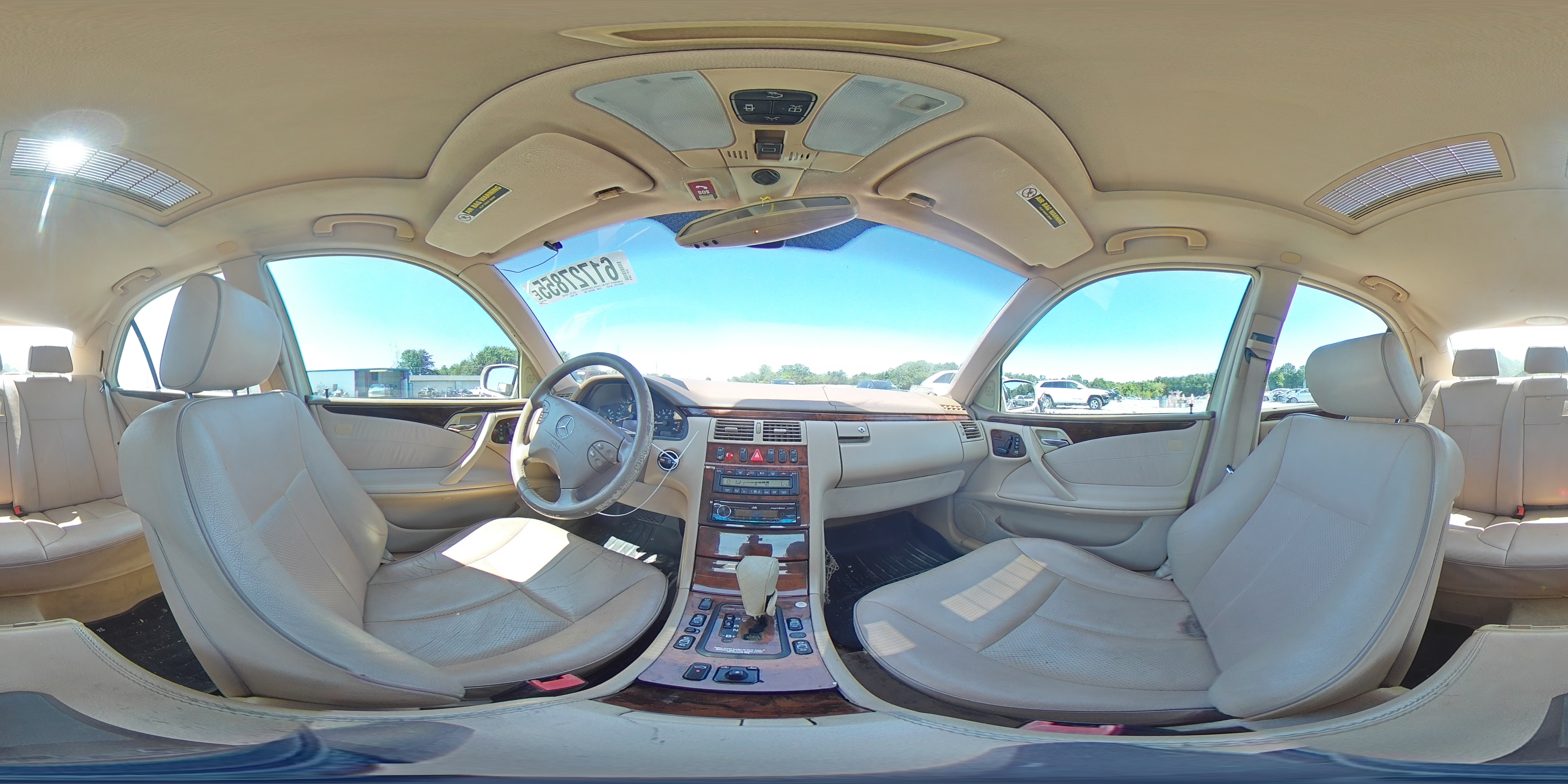 2000 Mercedes-Benz E 320 VIN: WDBJF65J5YA976089 Lot: 61727855