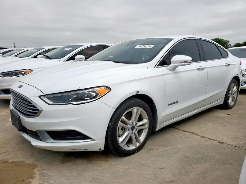  FORD FUSION 2018 Білий