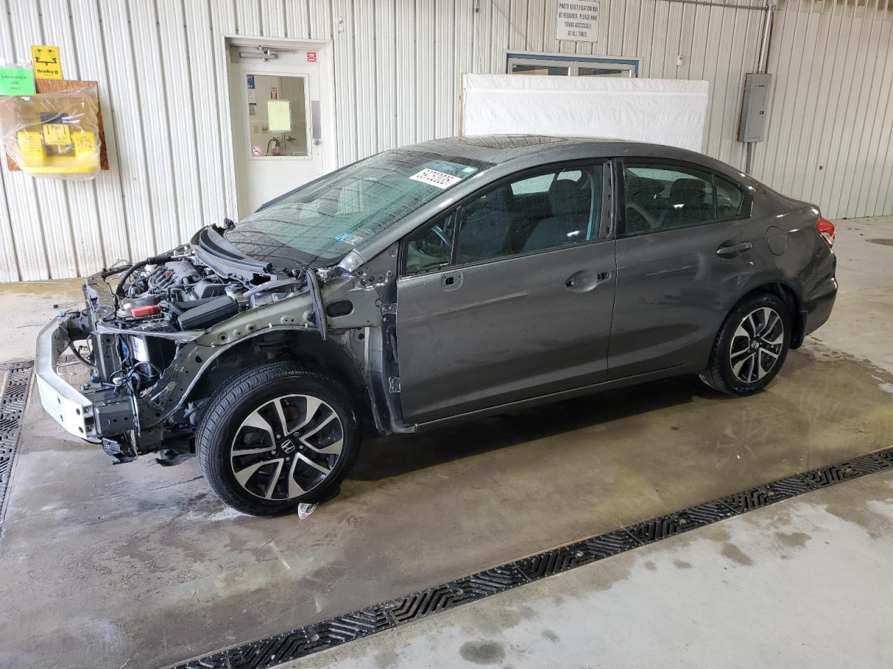 2013 Honda Civic Ex for Sale in York Haven, PA - Front End