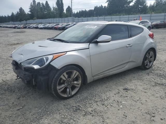  HYUNDAI VELOSTER 2012 Серебристый
