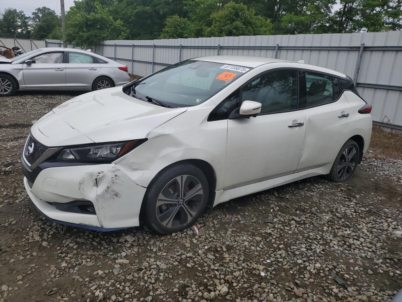 2021 Nissan Leaf Sl Plus იყიდება Windsor-ში, NJ - Front End