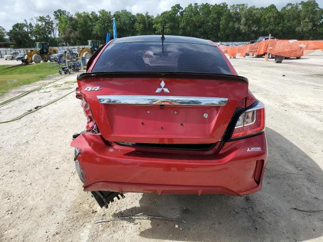  MITSUBISHI MIRAGE 2023 Czerwony
