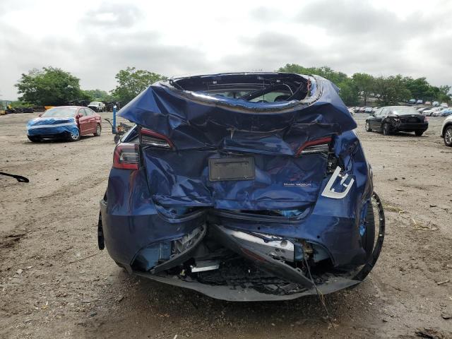  TESLA MODEL Y 2020 Granatowy
