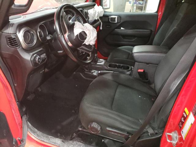  JEEP WRANGLER 2021 Красный