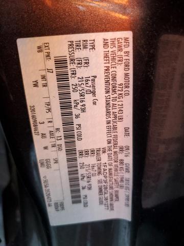 2016 FORD FOCUS SE  