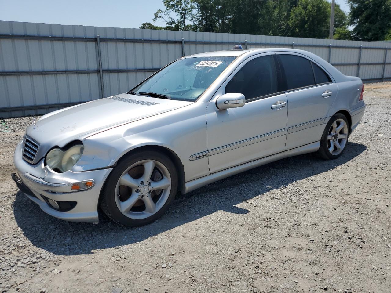 MERCEDES-BENZ C-CLASS 2005 VIN WDBRF40JX5A787478
