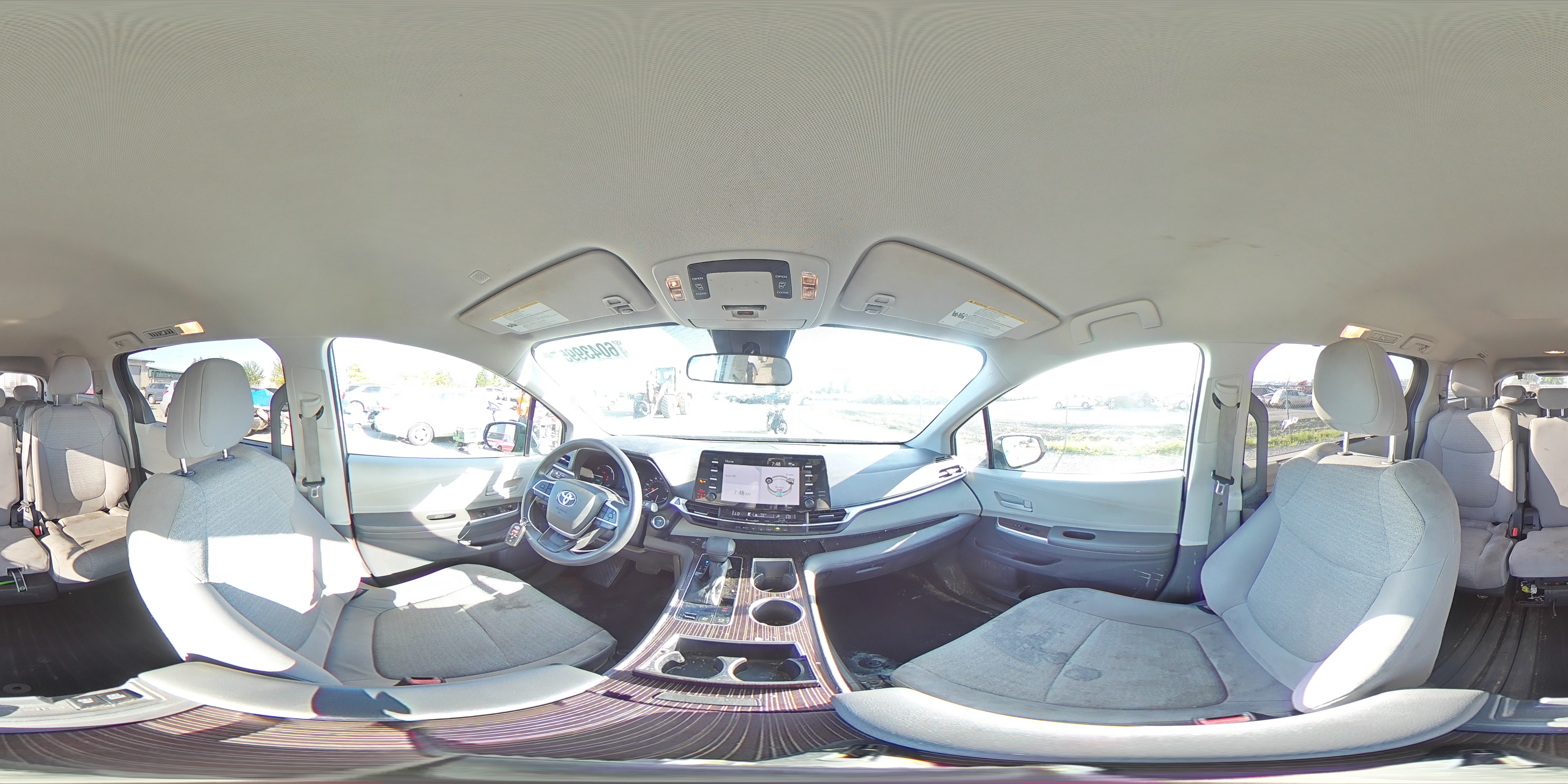 2021 Toyota Sienna Le VIN: 5TDKRKECXMS023205 Lot: 60439955