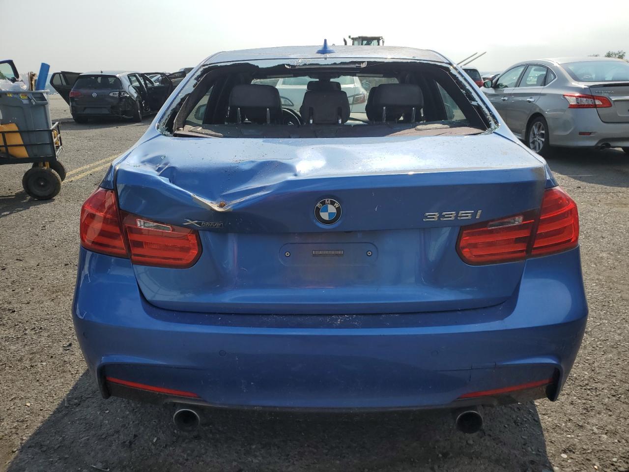 2015 BMW 335 Xi VIN: WBA3B9G52FNR93474 Lot: 62725745
