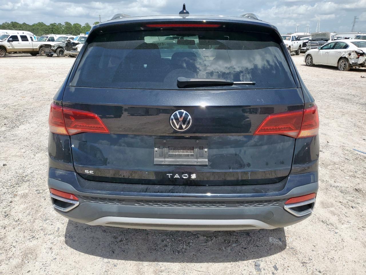 2022 Volkswagen Taos Se VIN: 3VVTX7B2XNM010055 Lot: 61069075