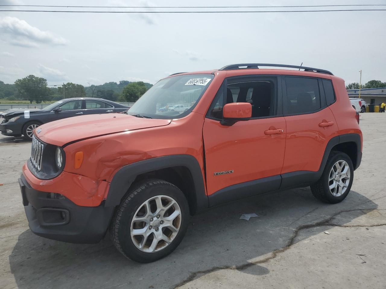 2017 Jeep Renegade Latitude na sprzedaż w Lebanon, TN - Front End