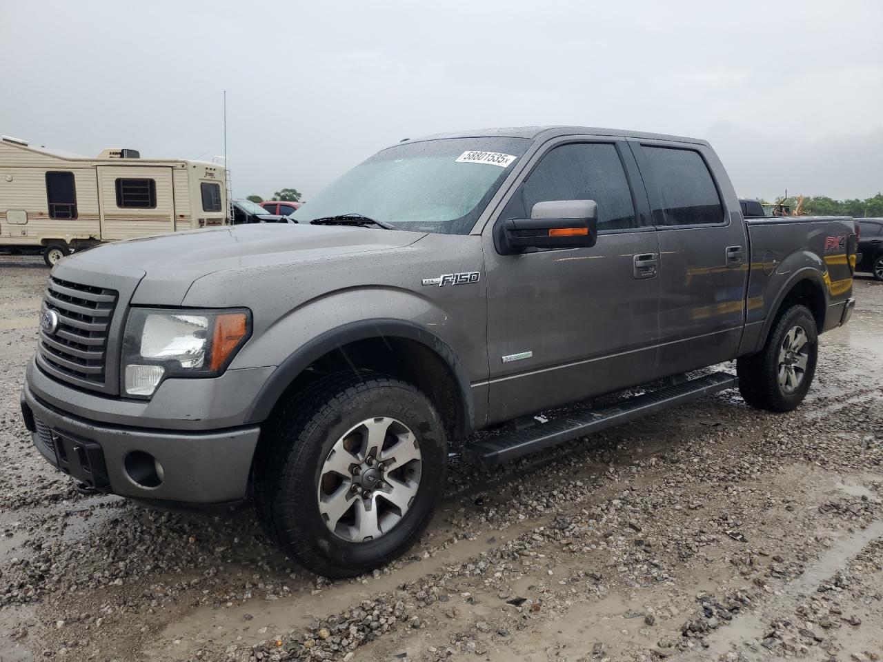 2012 Ford F150 Supercrew იყიდება Wichita-ში, KS - Hail