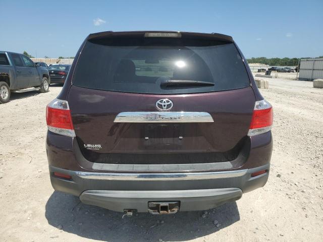  TOYOTA HIGHLANDER 2013 Burgundy