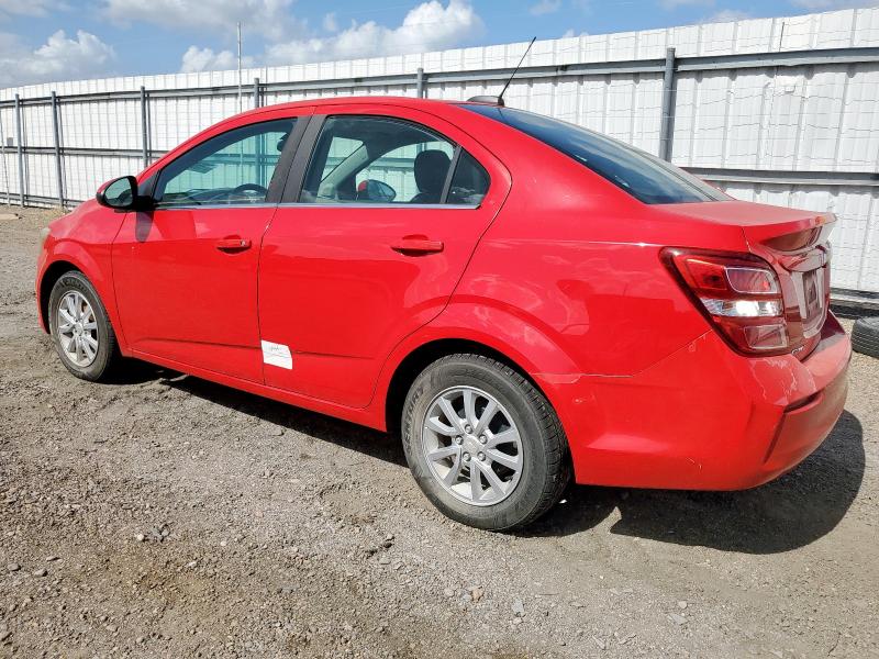 Sedans CHEVROLET SONIC 2017 Red
