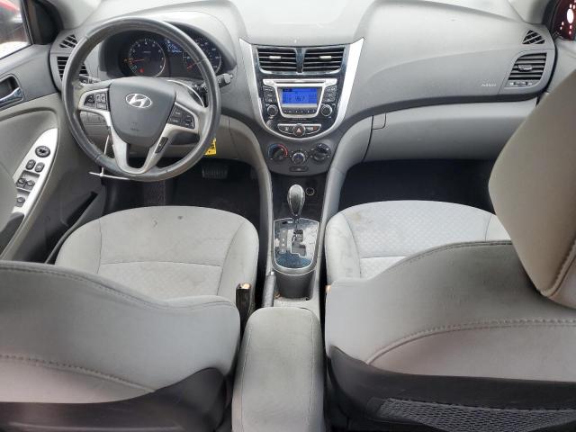  HYUNDAI ACCENT 2014 Red