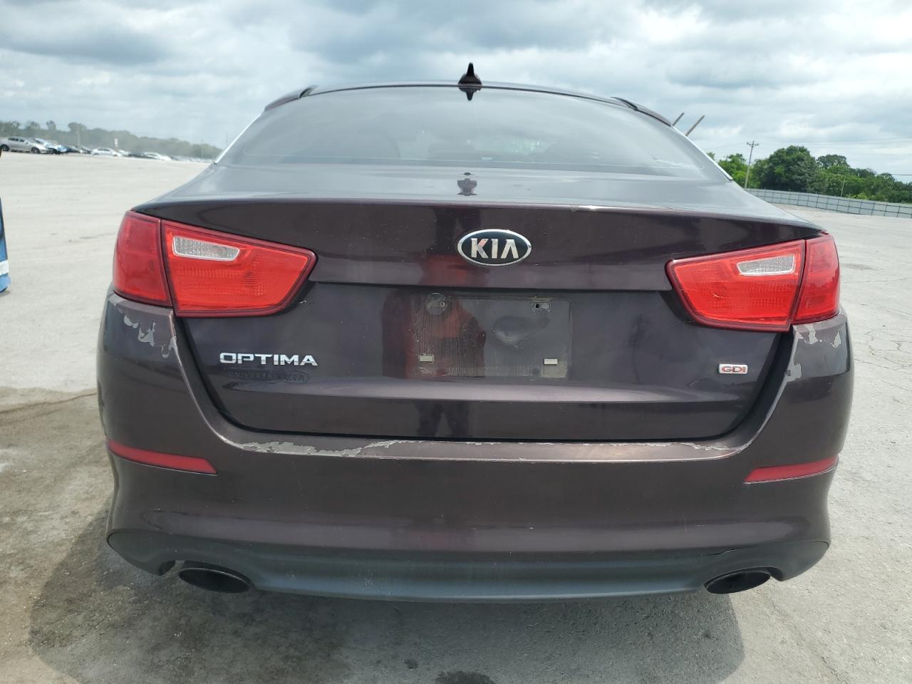 2014 Kia Optima Lx VIN: 5XXGM4A71EG328376 Lot: 60676205
