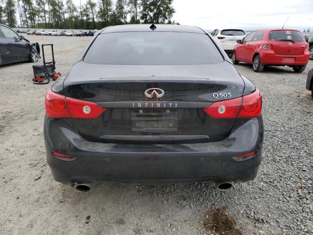  INFINITI Q50 2015 Чорний