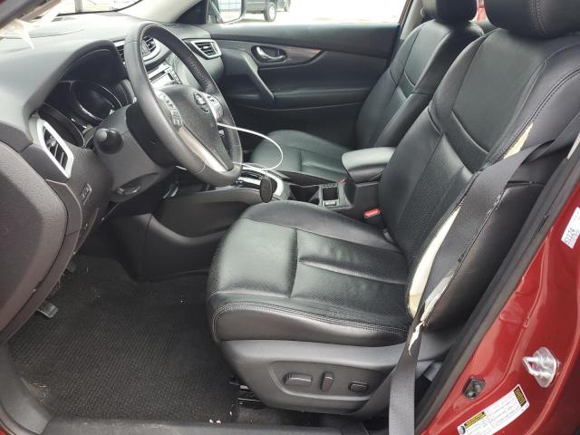  NISSAN ROGUE 2015 Czerwony