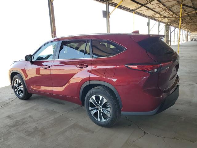  TOYOTA HIGHLANDER 2023 Czerwony