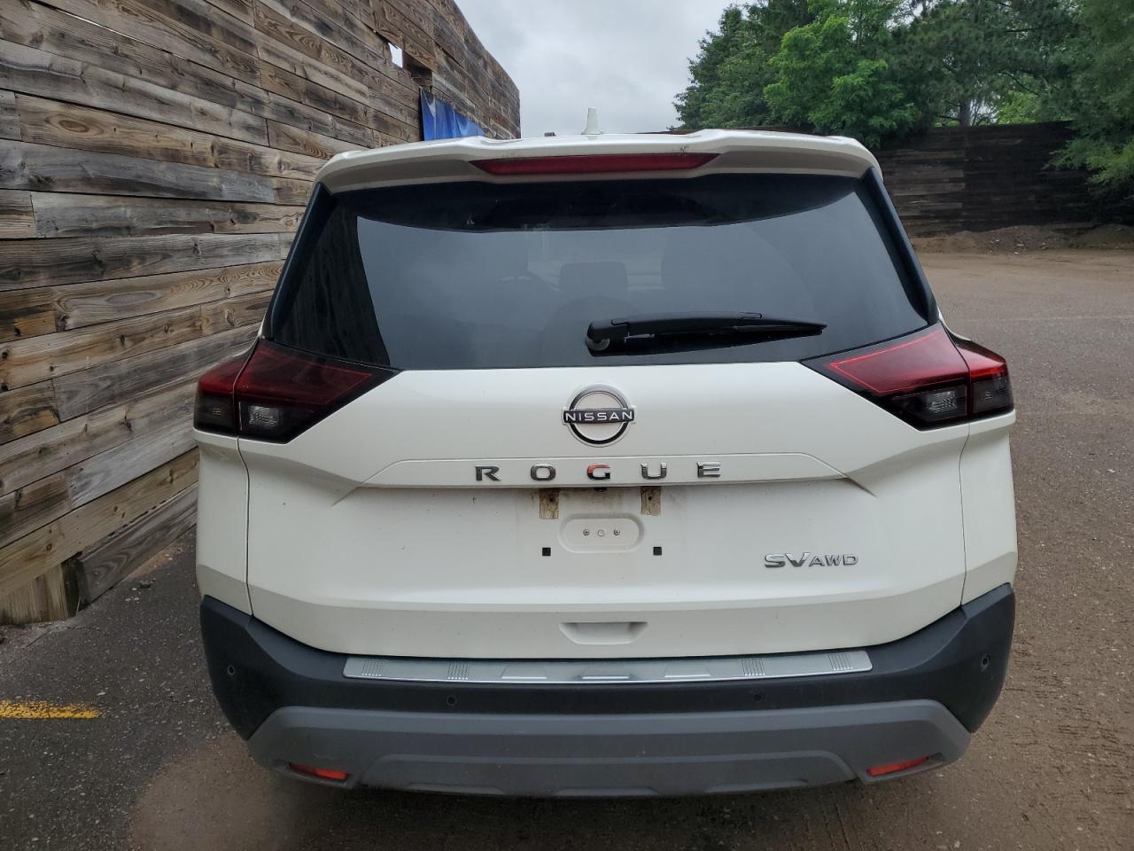 2022 Nissan Rogue Sv VIN: 5N1BT3BB9NC727588 Lot: 62721195