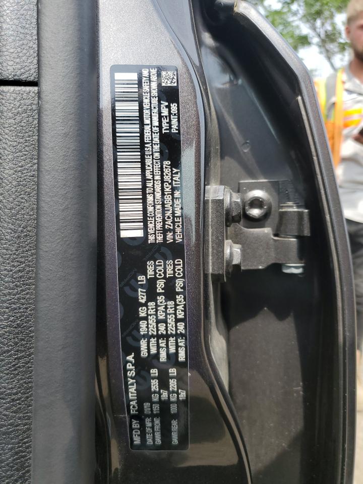 2019 Jeep Renegade Latitude VIN: ZACNJABB1KPJ82678 Lot: 60747495