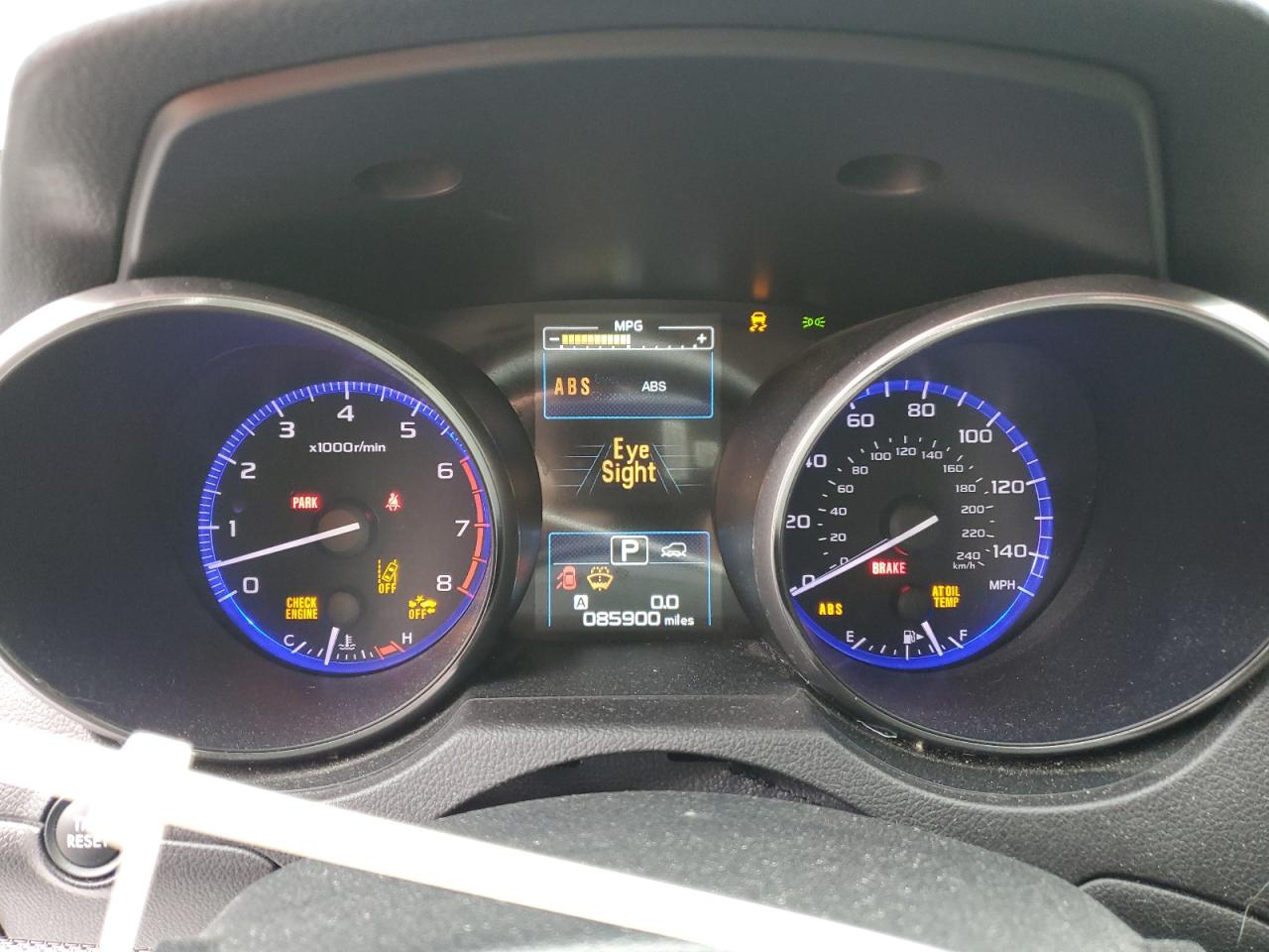 SUBARU OUTBACK 2017 VIN 4S4BSAFC1H3403825 zdjęcie 9