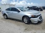 2020 Chevrolet Malibu Ls продається в West Palm Beach, FL - Front End