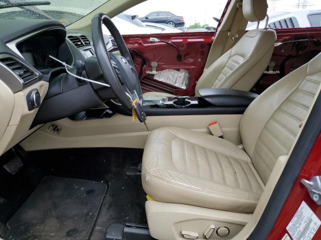  FORD FUSION 2014 Czerwony