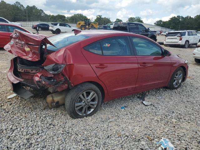  HYUNDAI ELANTRA 2018 Czerwony