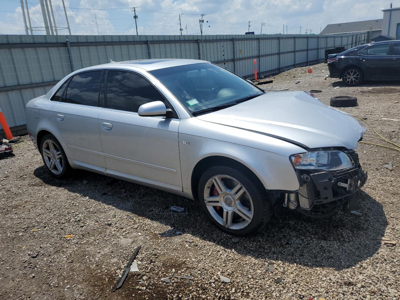 AUDI A4 2008 VIN WAUDF78E18A025369 zdjęcie 4