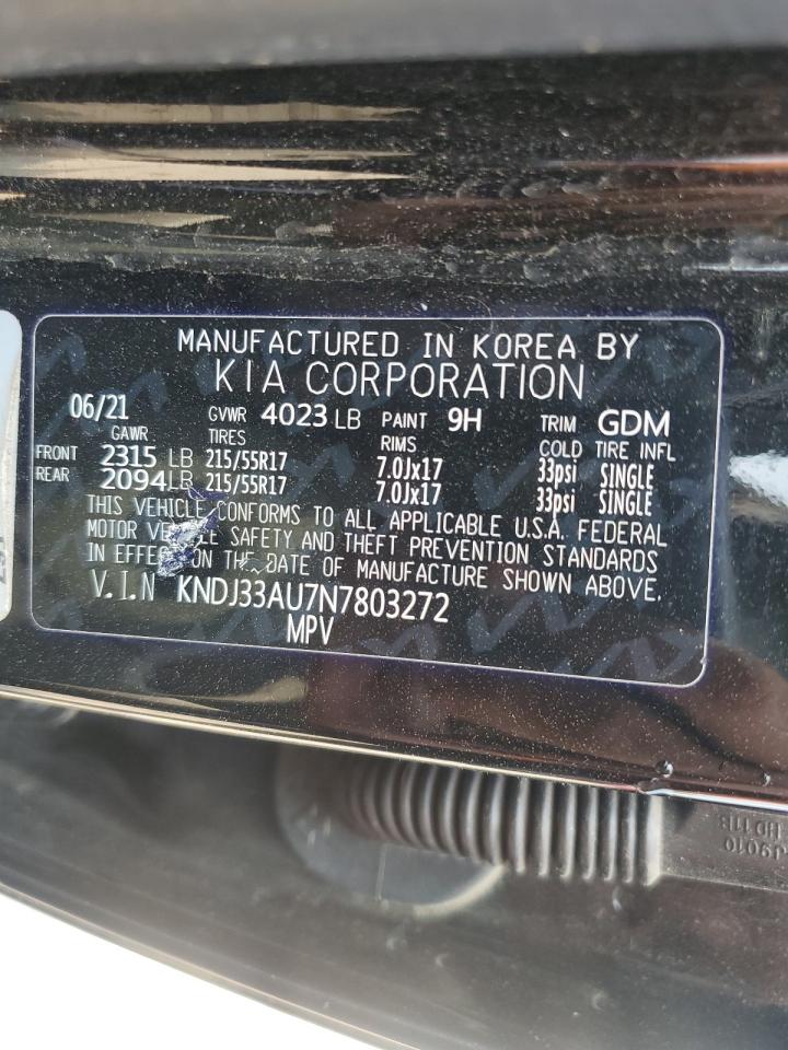 2022 Kia Soul Ex VIN: KNDJ33AU7N7803272 Lot: 59564475