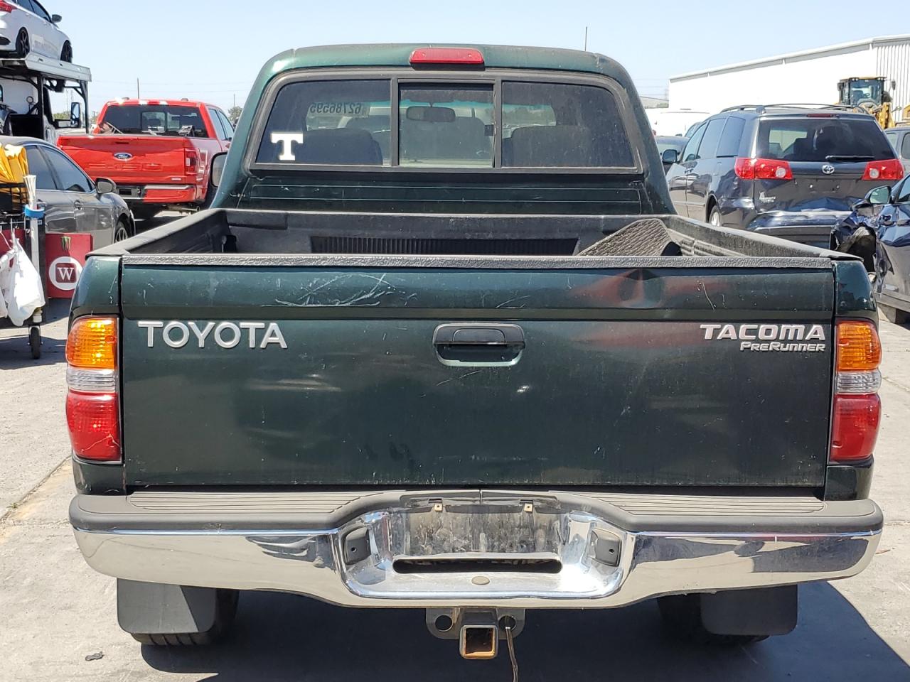 2002 Toyota Tacoma Double Cab Prerunner VIN: 5TEGM92N12Z101826 Lot: 62786595