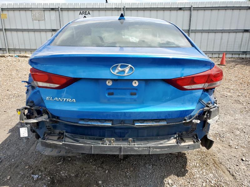  HYUNDAI ELANTRA 2018 Blue